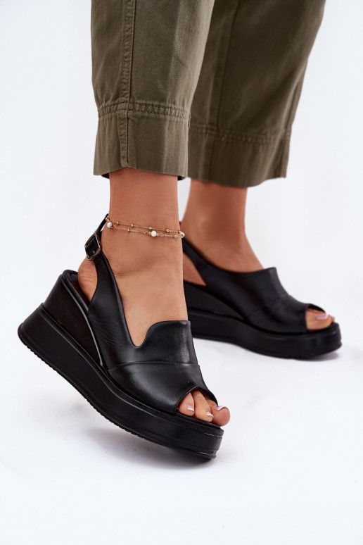 Platvormiga sandaalid Artiker 52C0484 Must    Platvormiga sandaalid Artiker 52C0484 Must