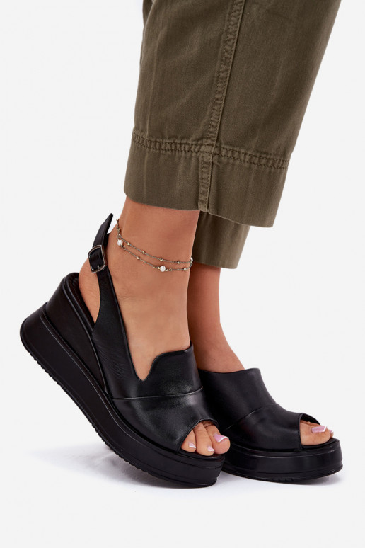Platvormiga sandaalid Artiker 52C0484 Must    Platvormiga sandaalid Artiker 52C0484 Must