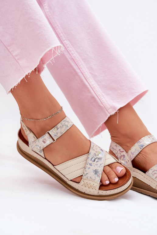 Naistesandaalid   platvormiga  L7064-37  Naistesandaalid   platvormiga  L7064-37