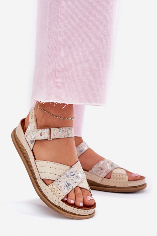 Naistesandaalid   platvormiga  L7064-37  Naistesandaalid   platvormiga  L7064-37