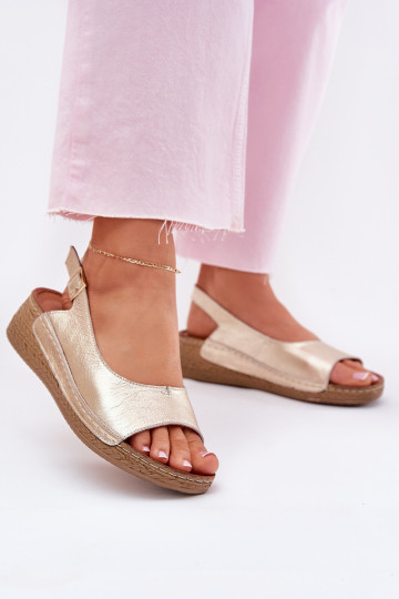 Naistesandaalid     L7069 -25 Kuldset värvi