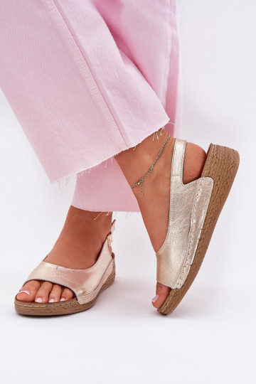 Naistesandaalid     L7069 -25 Kuldset värvi 2