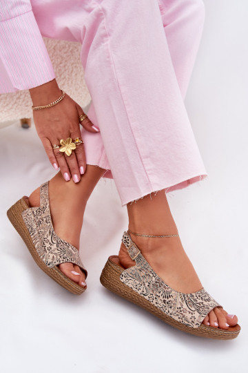 Naistesandaalid     L7069-04 beeži värvi