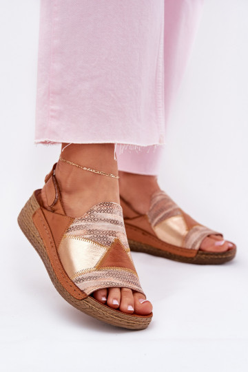 Naistesandaalid      L7067-29 pruunid värvi 2