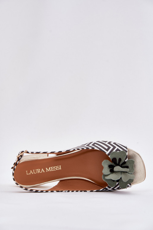 Naistesandaalid      Laura Messi 2973 Valget-Must Naistesandaalid      Laura Messi 2973 Valget-Must