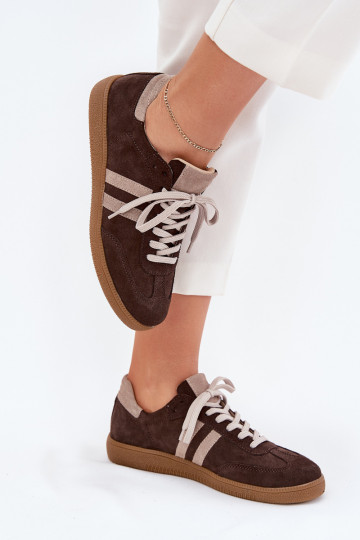 Zazoo N1068 seemisnakhsed   tüüpi jalanõud  Czekoladowe