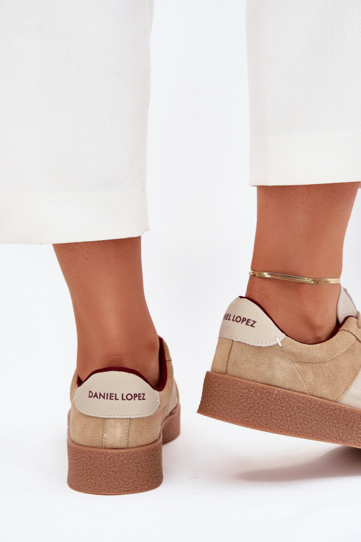 seemisnakhsed  tüüpi jalanõud  Daniel Lopez Just Dare SS2D4022 beeži värvi seemisnakhsed  tüüpi jalanõud  Daniel Lopez Just Dare SS2D4022 beeži värvi