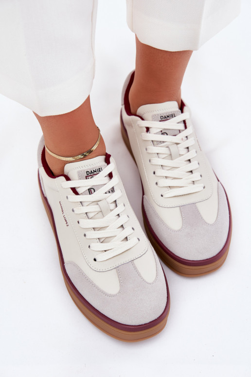 tüüpi jalanõud Daniel Lopez Just Dare SS2D4008 Valget-Halli värvi     tüüpi jalanõud Daniel Lopez Just Dare SS2D4008 Valget-Halli värvi