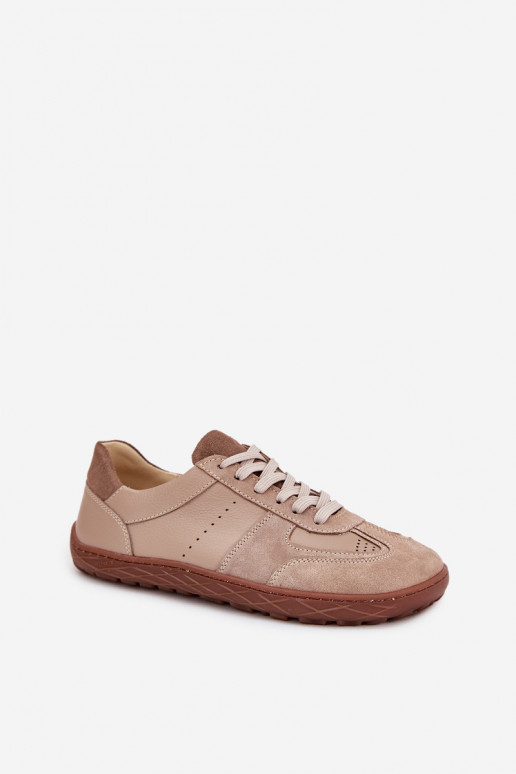 Naistesaapad Barefoot Zazoo N1277S2 beeži värvi   Naistesaapad Barefoot Zazoo N1277S2 beeži värvi