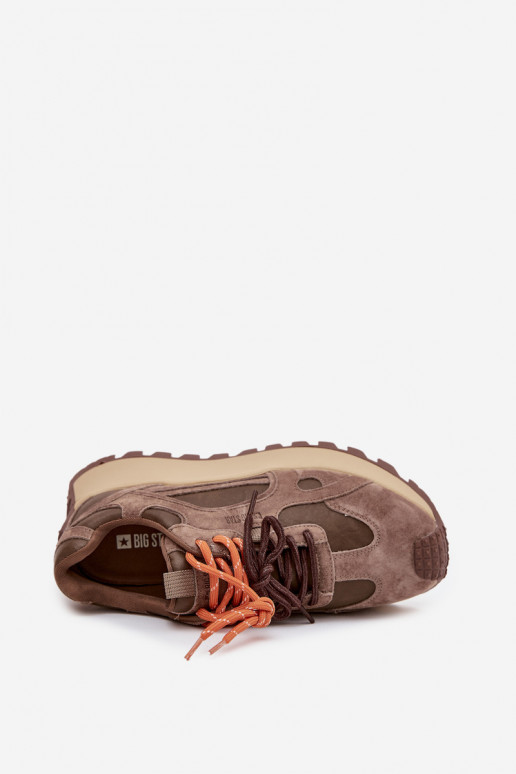 tüüpi jalanõud platvormiga  Big Star SS274627 HI-POLY SYSTEM beeži värvi    tüüpi jalanõud platvormiga  Big Star SS274627 HI-POLY SYSTEM beeži värvi