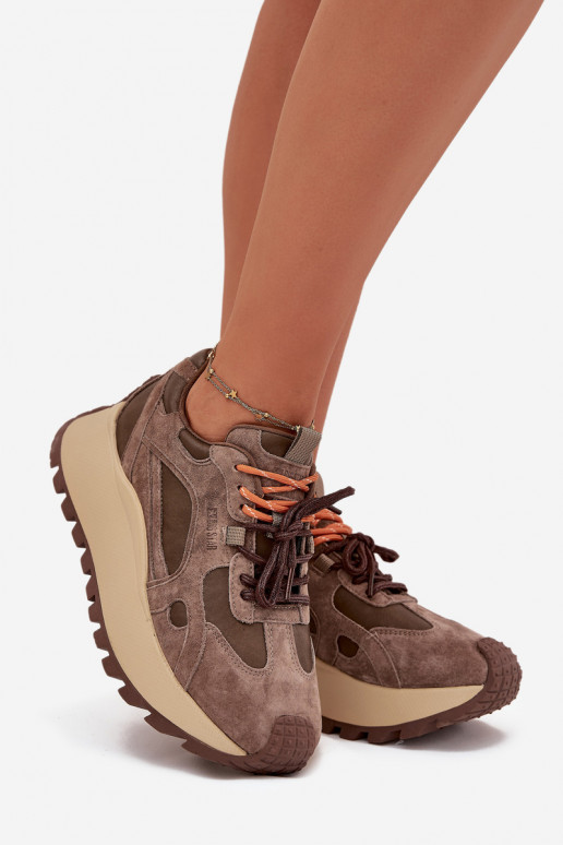 tüüpi jalanõud platvormiga  Big Star SS274627 HI-POLY SYSTEM beeži värvi    tüüpi jalanõud platvormiga  Big Star SS274627 HI-POLY SYSTEM beeži värvi