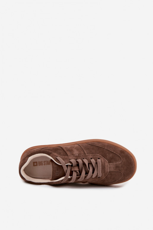 seemisnakhsed  tüüpi jalanõud  Big Star SS274676 HI-POLY SYSTEM pruunid värvi seemisnakhsed  tüüpi jalanõud  Big Star SS274676 HI-POLY SYSTEM pruunid värvi