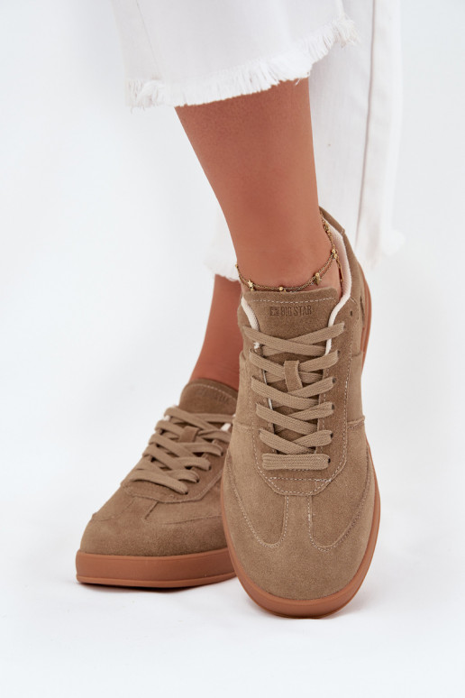 seemisnakhsed  tüüpi jalanõud  Big Star SS274675 HI-POLY SYSTEM beeži värvi seemisnakhsed  tüüpi jalanõud  Big Star SS274675 HI-POLY SYSTEM beeži värvi