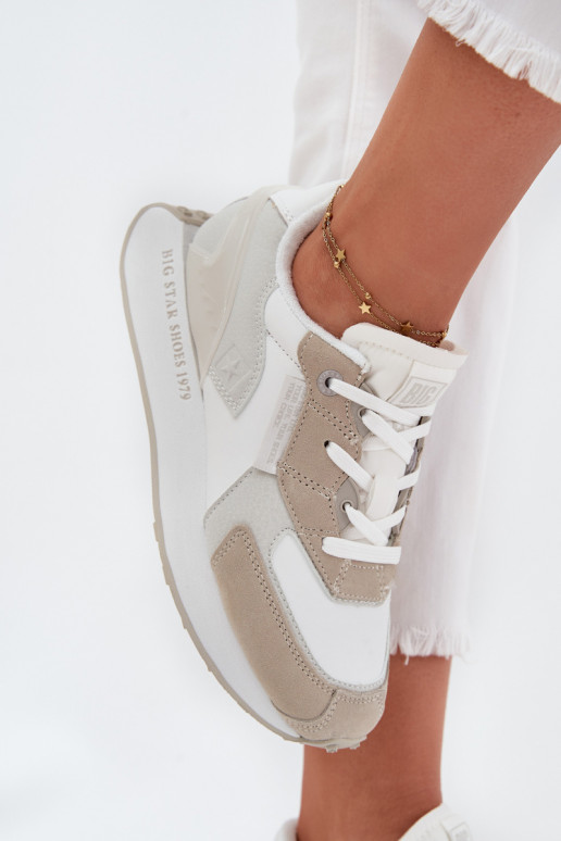 tüüpi jalanõud  Big Star OO274563 Hi-Poly System valget värvi    tüüpi jalanõud  Big Star OO274563 Hi-Poly System valget värvi