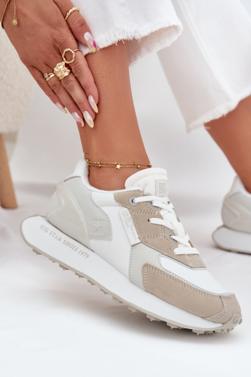 tüüpi jalanõud  Big Star OO274563 Hi-Poly System valget värvi    tüüpi jalanõud  Big Star OO274563 Hi-Poly System valget värvi