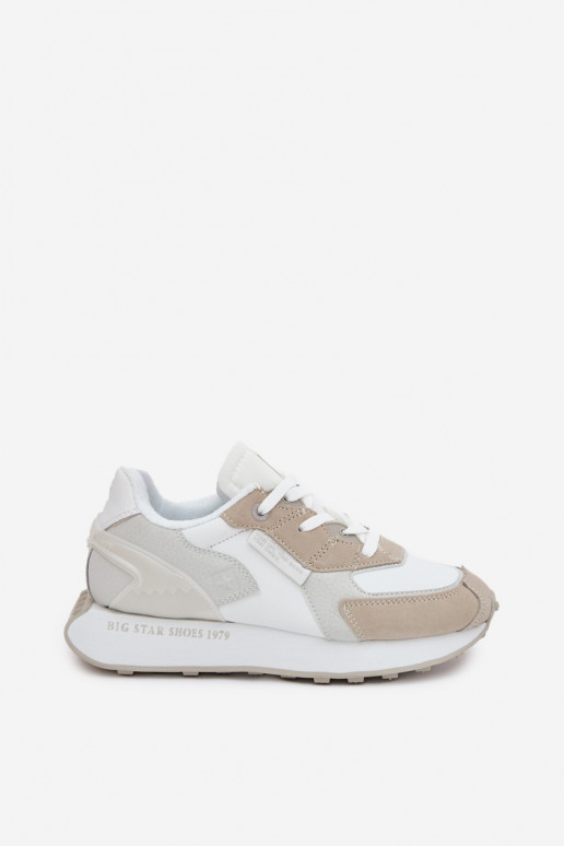 tüüpi jalanõud  Big Star OO274563 Hi-Poly System valget värvi    tüüpi jalanõud  Big Star OO274563 Hi-Poly System valget värvi