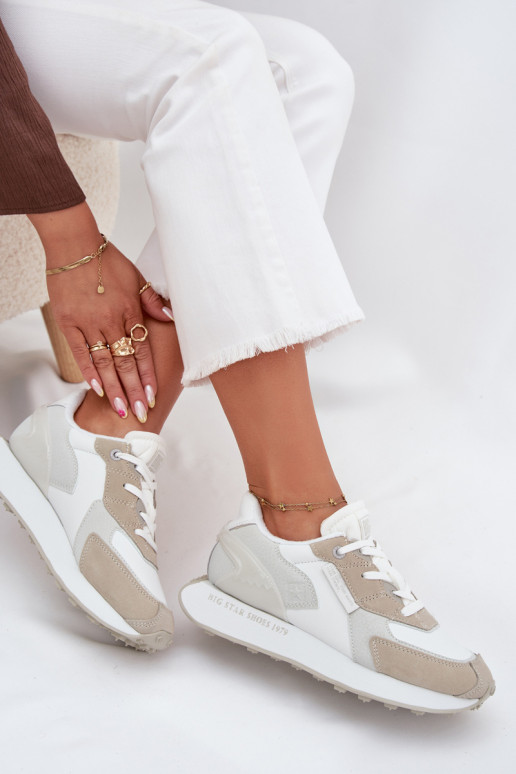 tüüpi jalanõud  Big Star OO274563 Hi-Poly System valget värvi    tüüpi jalanõud  Big Star OO274563 Hi-Poly System valget värvi