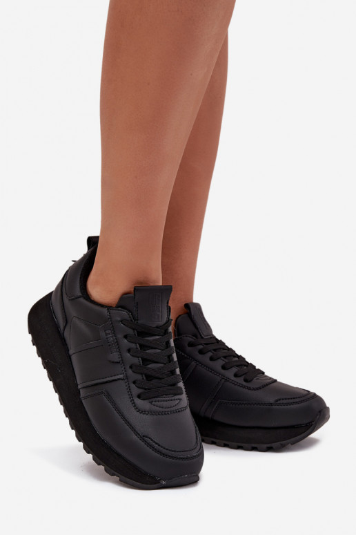 tüüpi jalanõud  platvormiga Big Star OO274573 Hi-Poly System Must    tüüpi jalanõud  platvormiga Big Star OO274573 Hi-Poly System Must