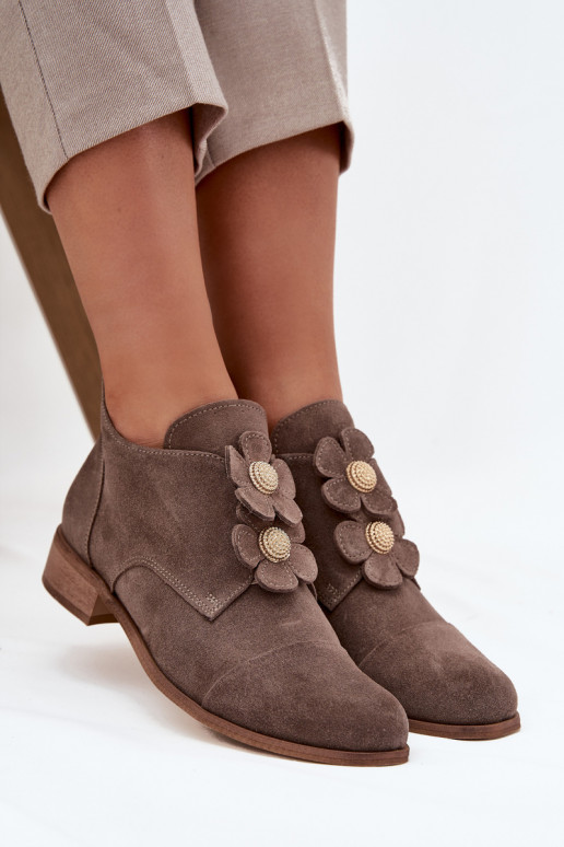 seemisnakhsed jalatsid   kami Zazoo 3080 beeži värvi