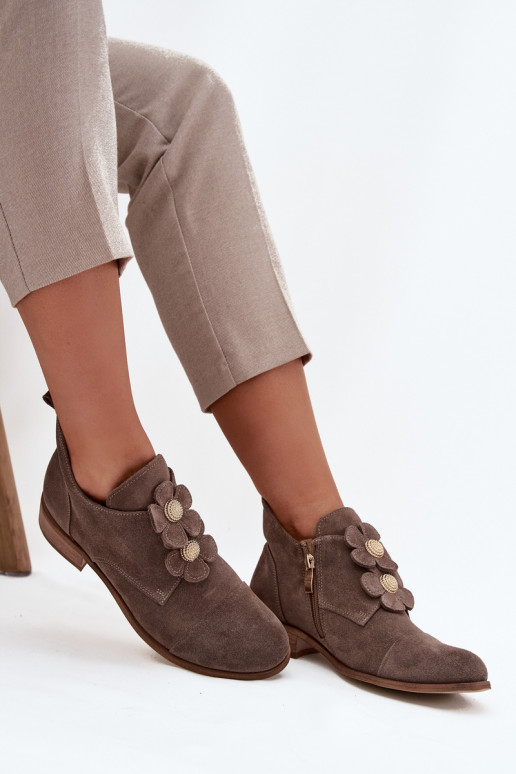 seemisnakhsed jalatsid   kami Zazoo 3080 beeži värvi