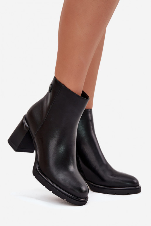 Naiste poolsaapad Must Julissa   Naiste poolsaapad Must Julissa