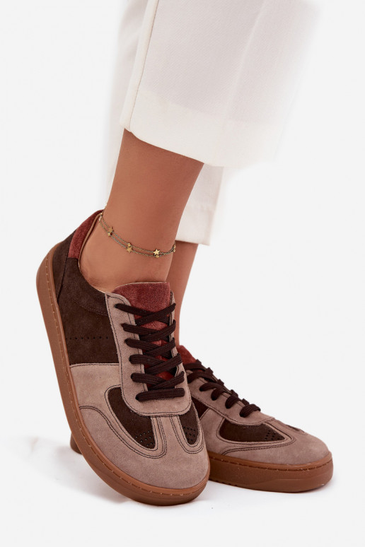   seemisnakhsed  tüüpi jalanõud Barefoot  Zazoo N1277 pruunid värvi