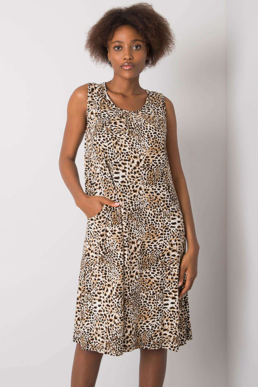 Kleit - musta ja liivakarva Kleit - musta ja liivakarva