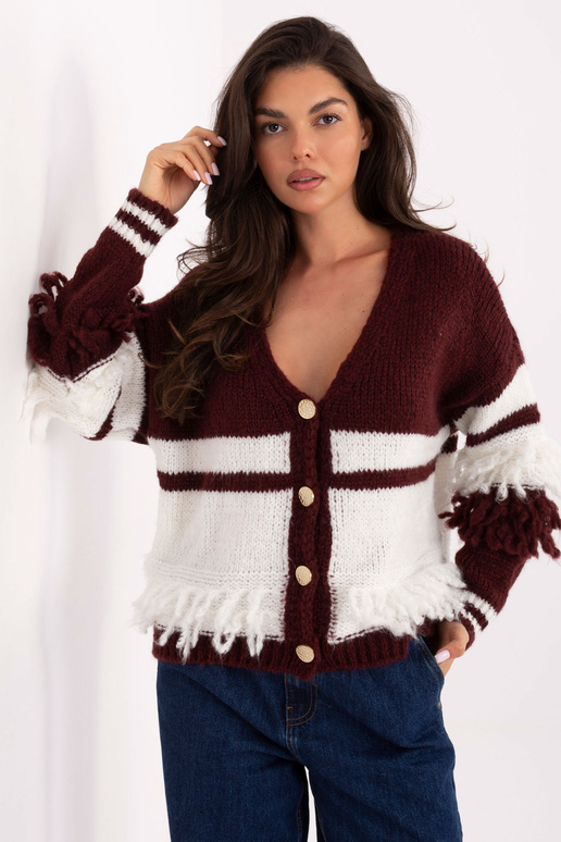 Kirsi värvi kampsun