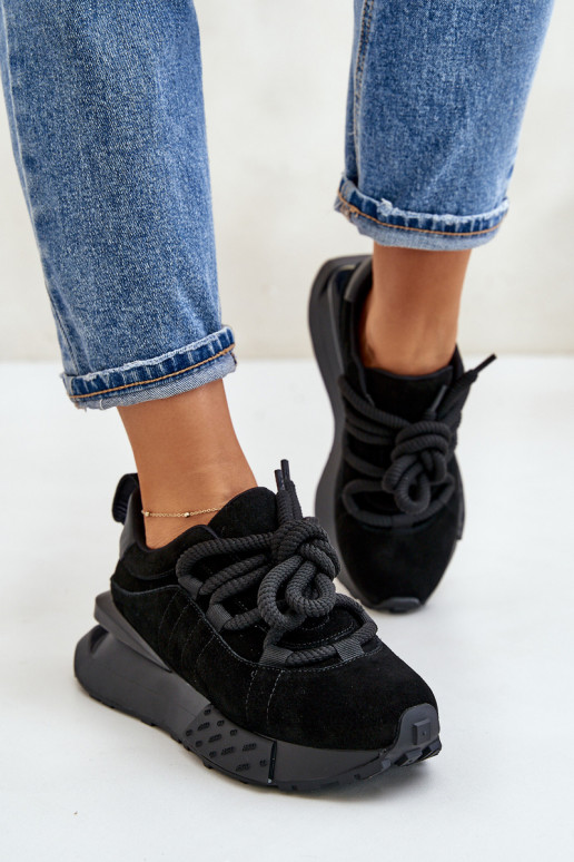 seemisnakhsed  tüüpi jalanõud  platvormiga Z Grubym m Artiker 54C1464 Must