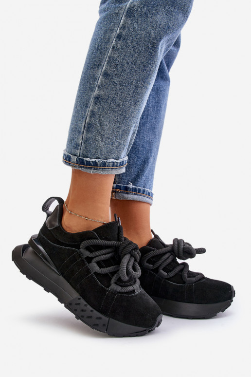 seemisnakhsed  tüüpi jalanõud  platvormiga Z Grubym m Artiker 54C1464 Must