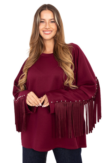 Bluzka-IT-BZ-21695.10-bordowy 2