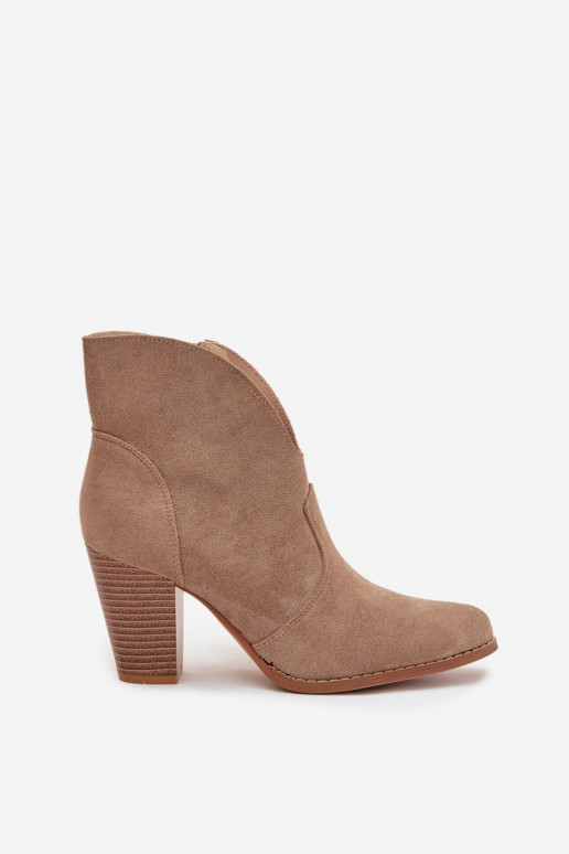 Naiste poolsaapad Z u beeži värvi Elvirae Naiste poolsaapad Z u beeži värvi Elvirae