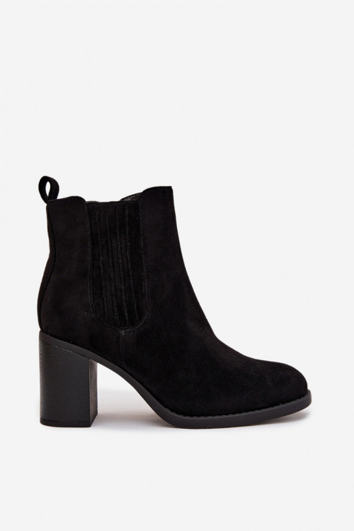 voodriga Naiste poolsaapad Na Słupkowym Obcasie Must Brevina voodriga Naiste poolsaapad Na Słupkowym Obcasie Must Brevina