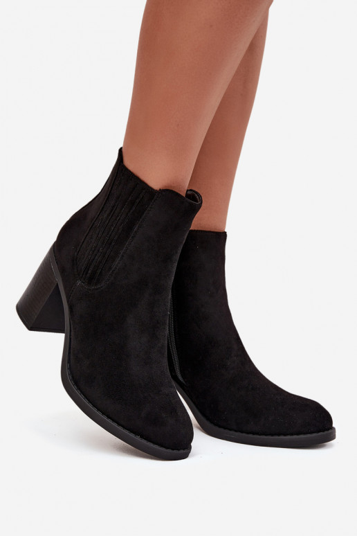 voodriga Naiste poolsaapad Na Słupkowym Obcasie Must Brevina voodriga Naiste poolsaapad Na Słupkowym Obcasie Must Brevina