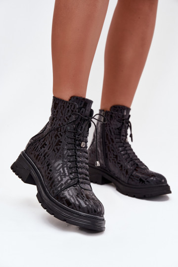 naiste saapad säärsaapad  voodriga  Artiker 57C2257 Must 2