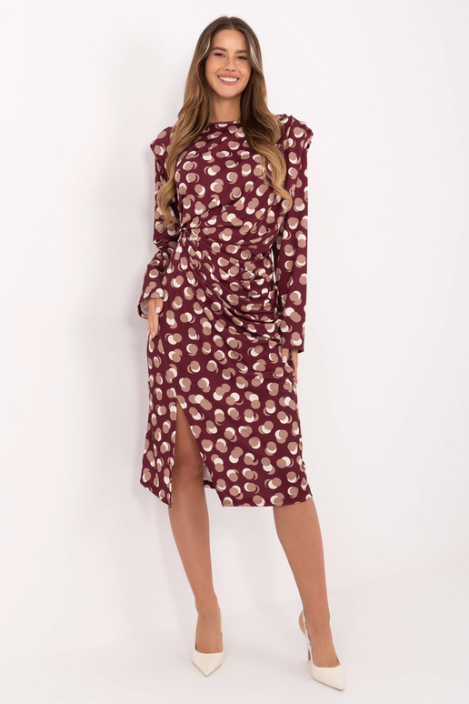 Sukienka-IT-SK-20057.21P-bordowy Sukienka-IT-SK-20057.21P-bordowy