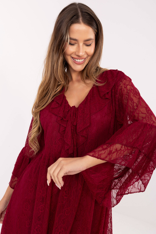 Sukienka-MI-SK-62435.16-bordowy Sukienka-MI-SK-62435.16-bordowy