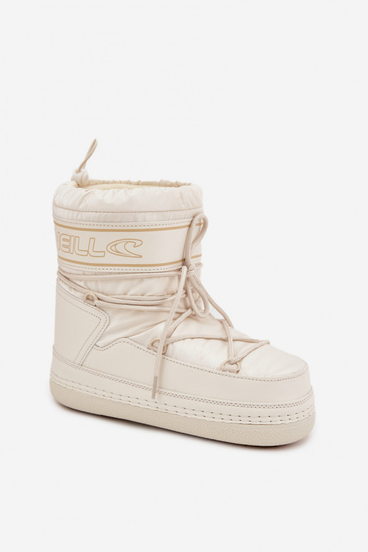 nööpidega lumesaapad  saapad koos stiilsete detailidega O'NEILL LISA WOMEN HIGH 90253012.99Z valget värvi