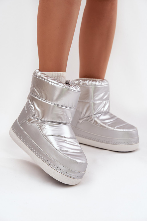 nööpidega lumesaapad  O'NEILL LISA CHELSEA WOMEN MID 90253013.01T Hõbedat värvi