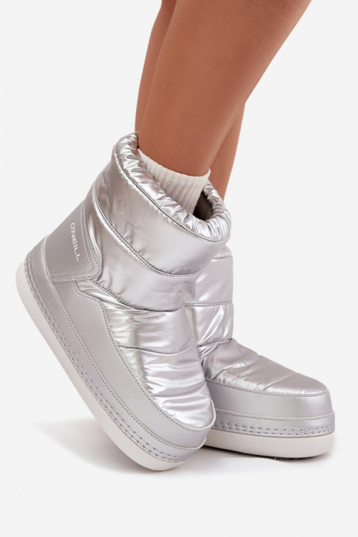 nööpidega lumesaapad  O'NEILL LISA CHELSEA WOMEN MID 90253013.01T Hõbedat värvi