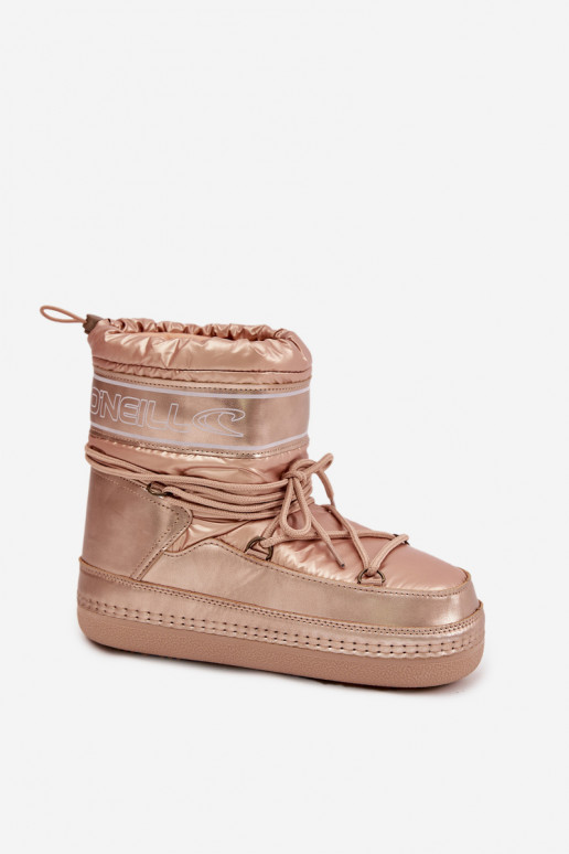 nööpidega lumesaapad  saapad koos stiilsete detailidega O'NEILL LISA WOMEN HIGH 90253012.99U Kuldset värvi