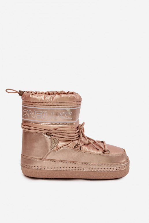 nööpidega lumesaapad  saapad koos stiilsete detailidega O'NEILL LISA WOMEN HIGH 90253012.99U Kuldset värvi