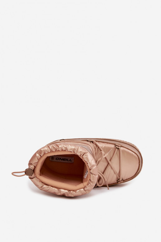 nööpidega lumesaapad  saapad koos stiilsete detailidega O'NEILL LISA WOMEN HIGH 90253012.99U Kuldset värvi