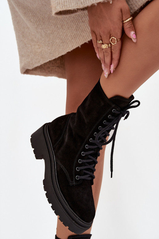 saapad  Z Naturalnego seemisnakhsed voodriga Zazoo 4213 Must