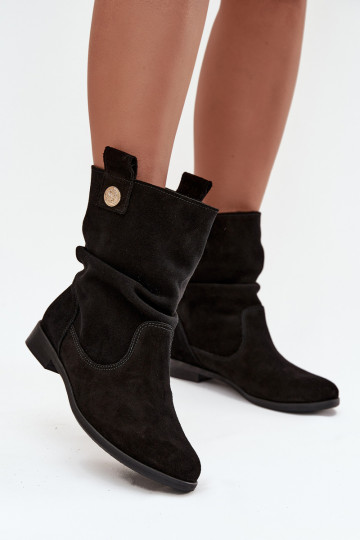 Seemisnahast kingad   voodriga Zazoo 4210 Must