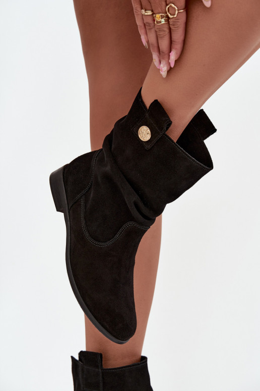 Seemisnahast kingad   voodriga Zazoo 4210 Must   Seemisnahast kingad   voodriga Zazoo 4210 Must