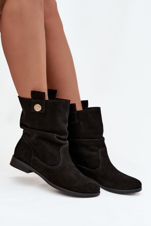 Seemisnahast kingad   voodriga Zazoo 4210 Must   Seemisnahast kingad   voodriga Zazoo 4210 Must