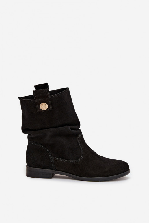 Seemisnahast kingad   voodriga Zazoo 4210 Must   Seemisnahast kingad   voodriga Zazoo 4210 Must