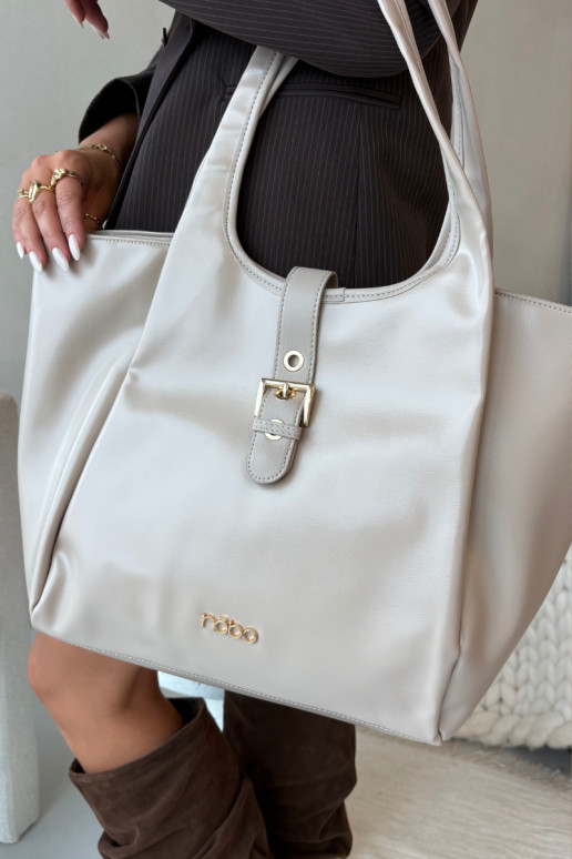 NOBO BAG6010-015 erk sinine ostukott pandlitega