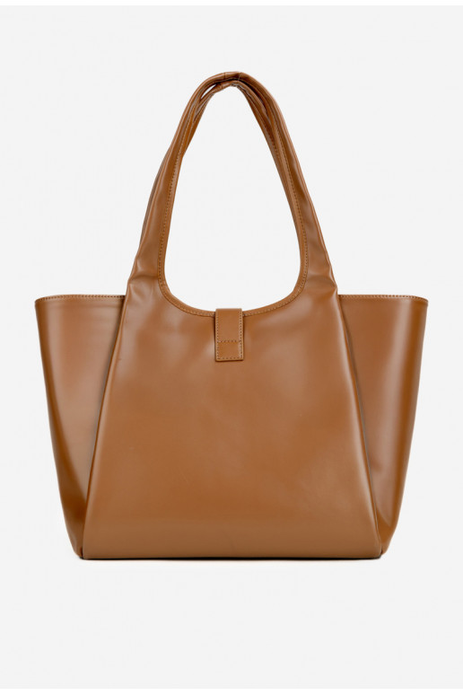 NOBO BAG6010-017 erk pruun ostukott pandlitega